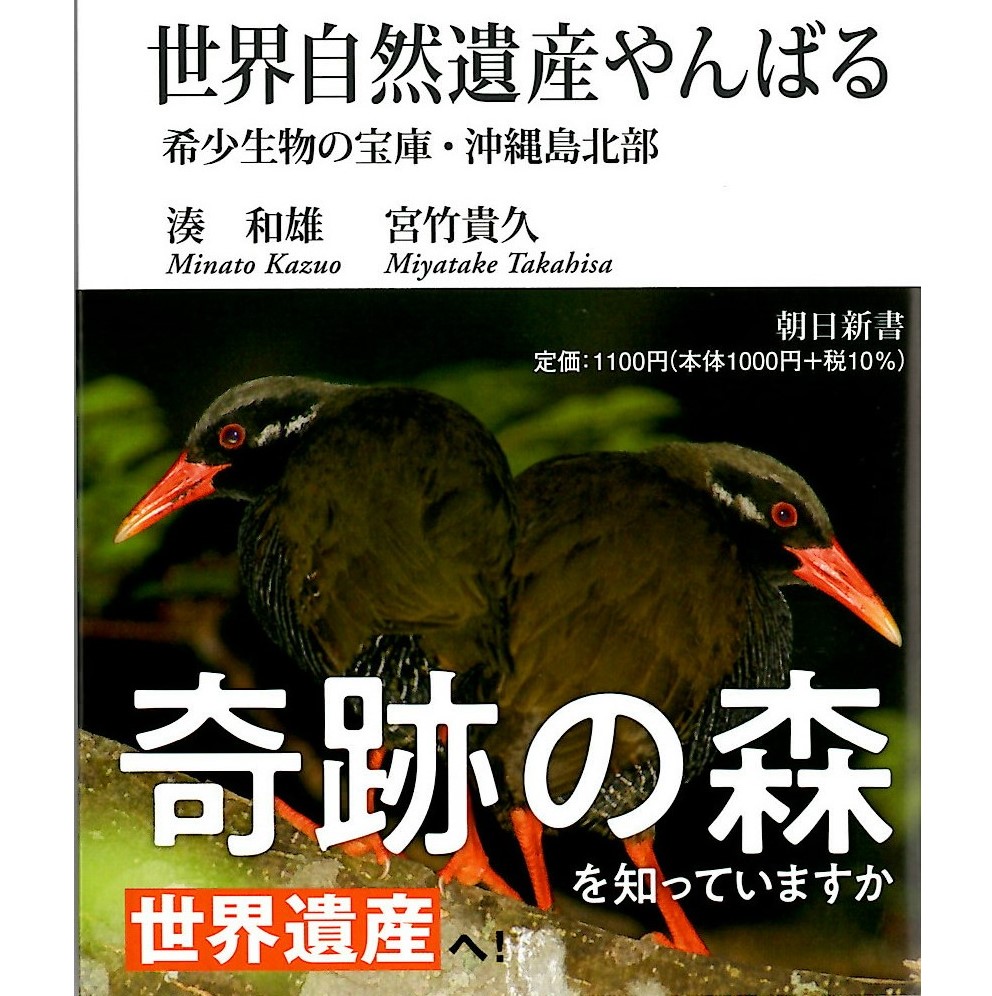 オススメ新刊 世界自然遺産やんばる 希少生物の宝庫 沖縄島北部 沖縄県地域環境センター